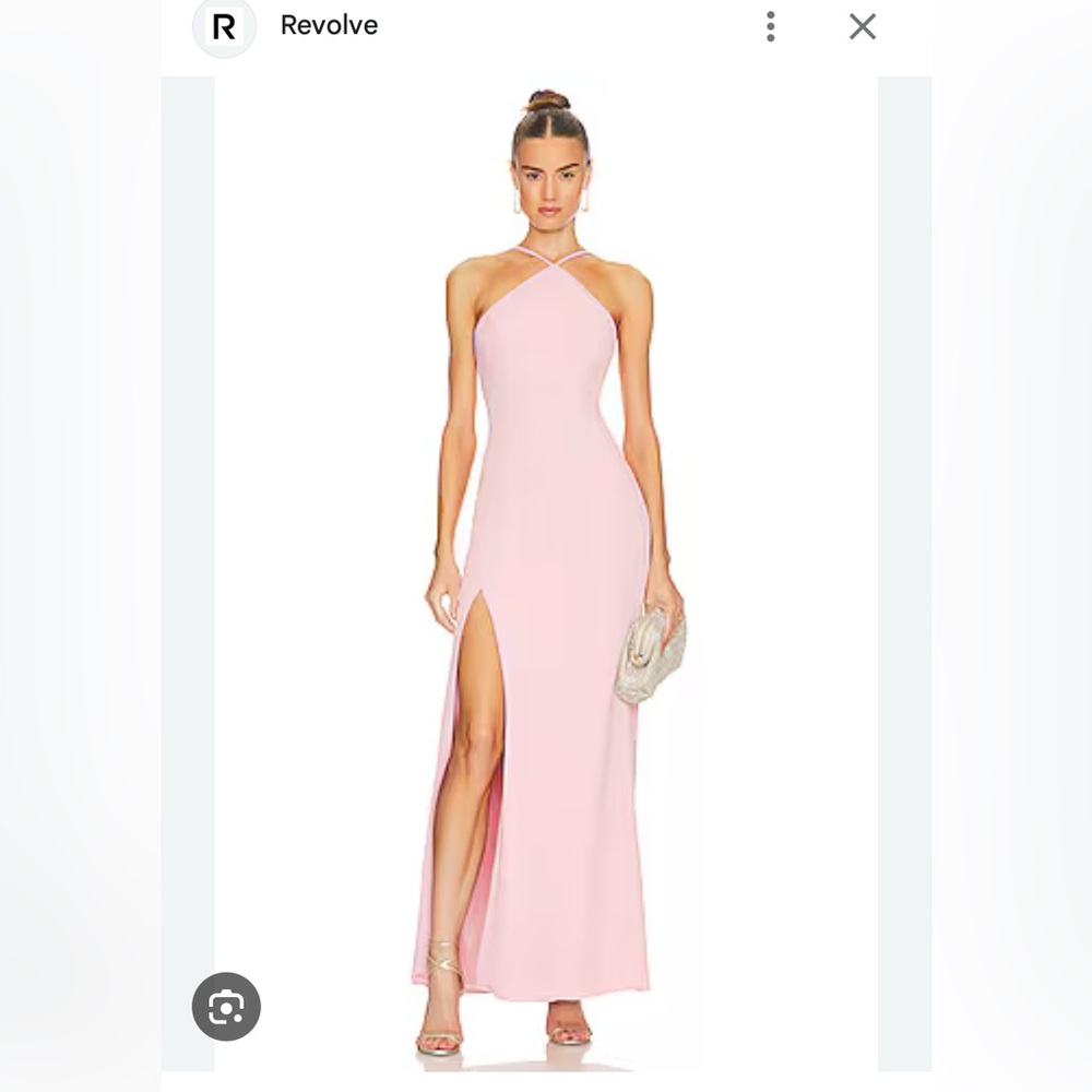 Lovers and Friends pastel maxi dress or formal dress